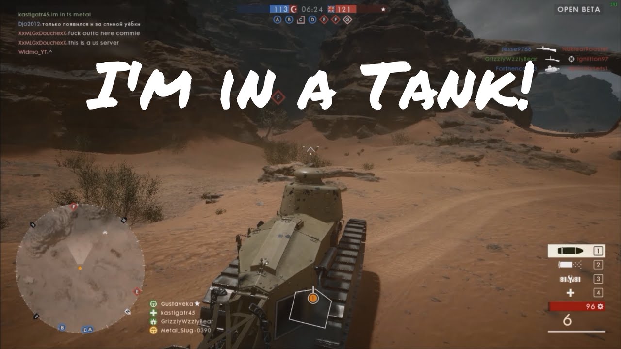 FT-17 Light Tank Highlights | Battlefield 1 Beta