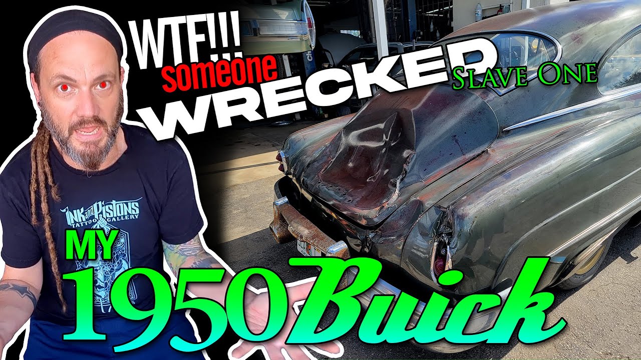 WRECKED! My 1950 Buick Special Got Nailed! The Accident and Aftermath