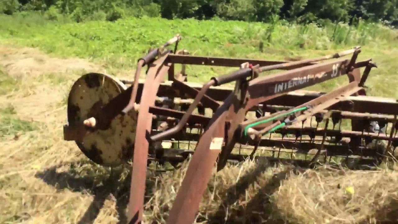 Tedding and Raking Hay