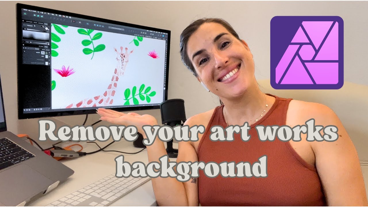 How to Remove White Paper Background from Your Art in Affinity Photo