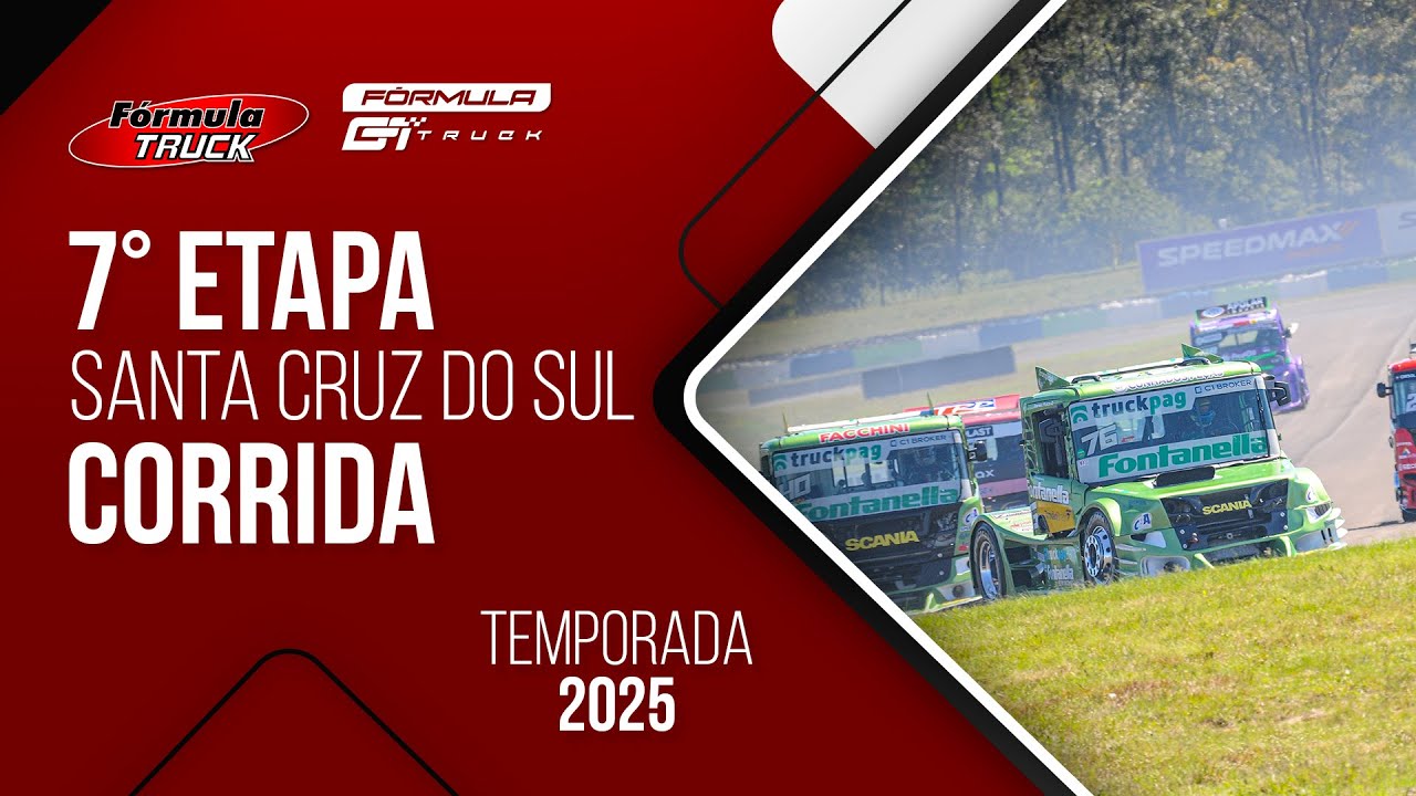 FÓRMULA TRUCK 7ª Etapa | SANTA CRUZ DO SUL - RS - CORRIDA  - 2025