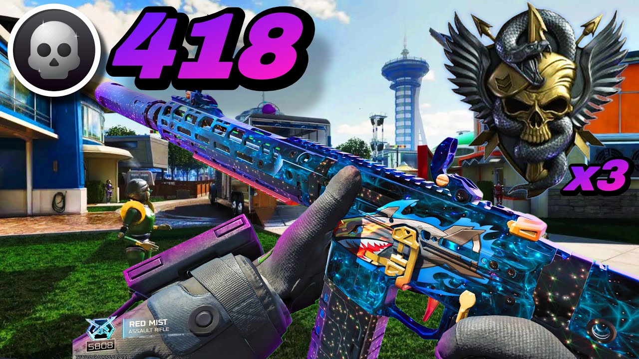 418 убийств + 3 ядерных удара из M15 MOD 0 на карте NUKETOWN😍 | Геймплей Black Ops 7 в многопольз...