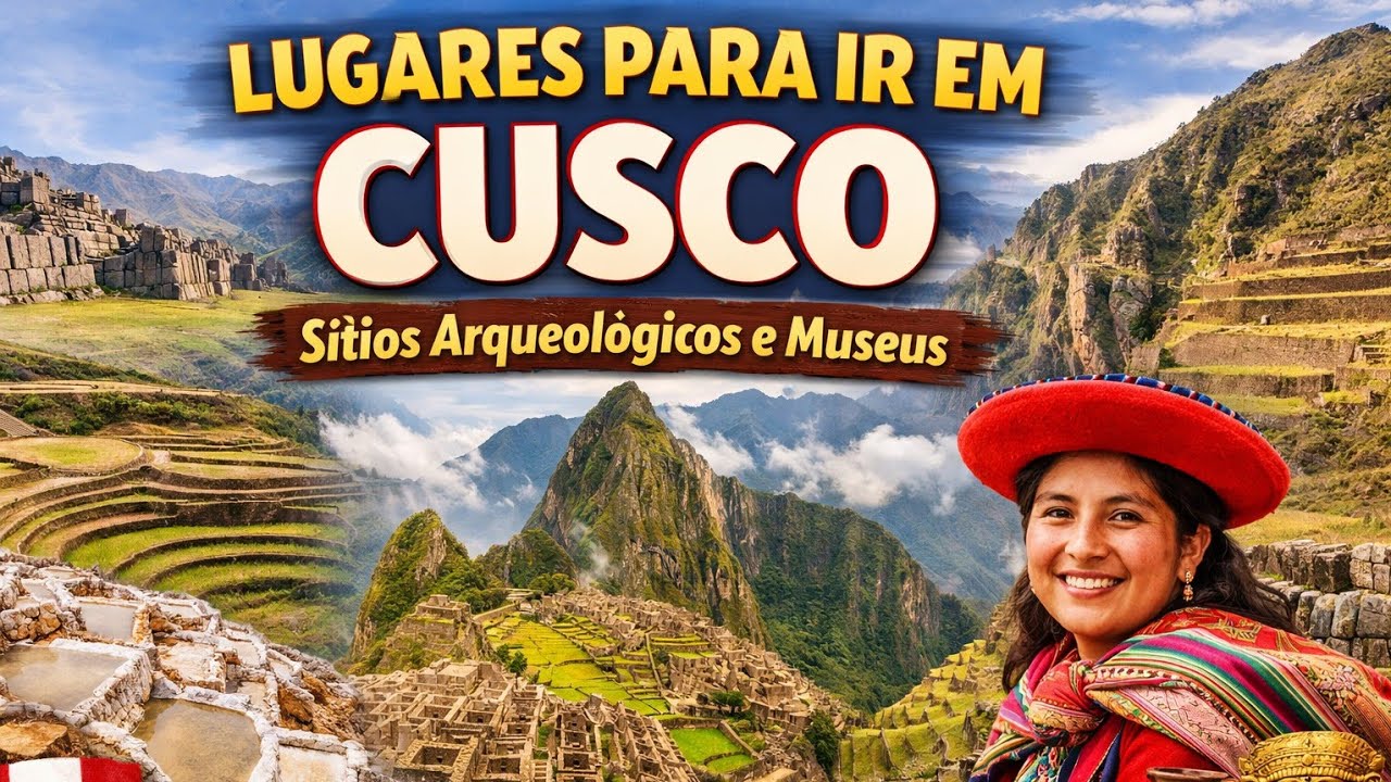 Lugares para ir em Cusco no Perú, sítios arqueológicos e Museus 