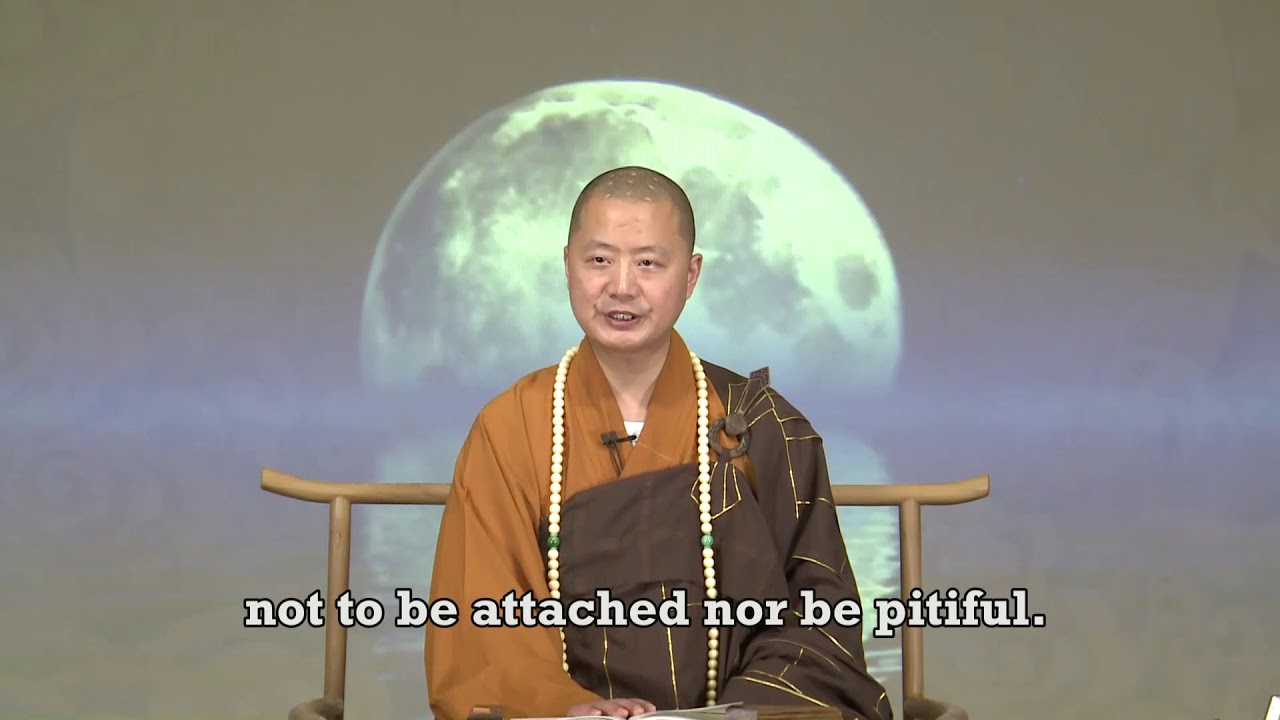 Not to be attached by anything 对一切事情不执着