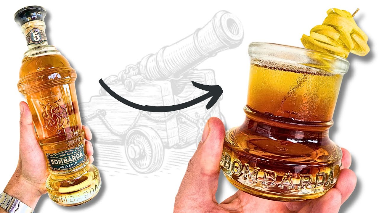 Cut a Cannon-Shaped Bottle. Made a One-of-a-Kind Glass.