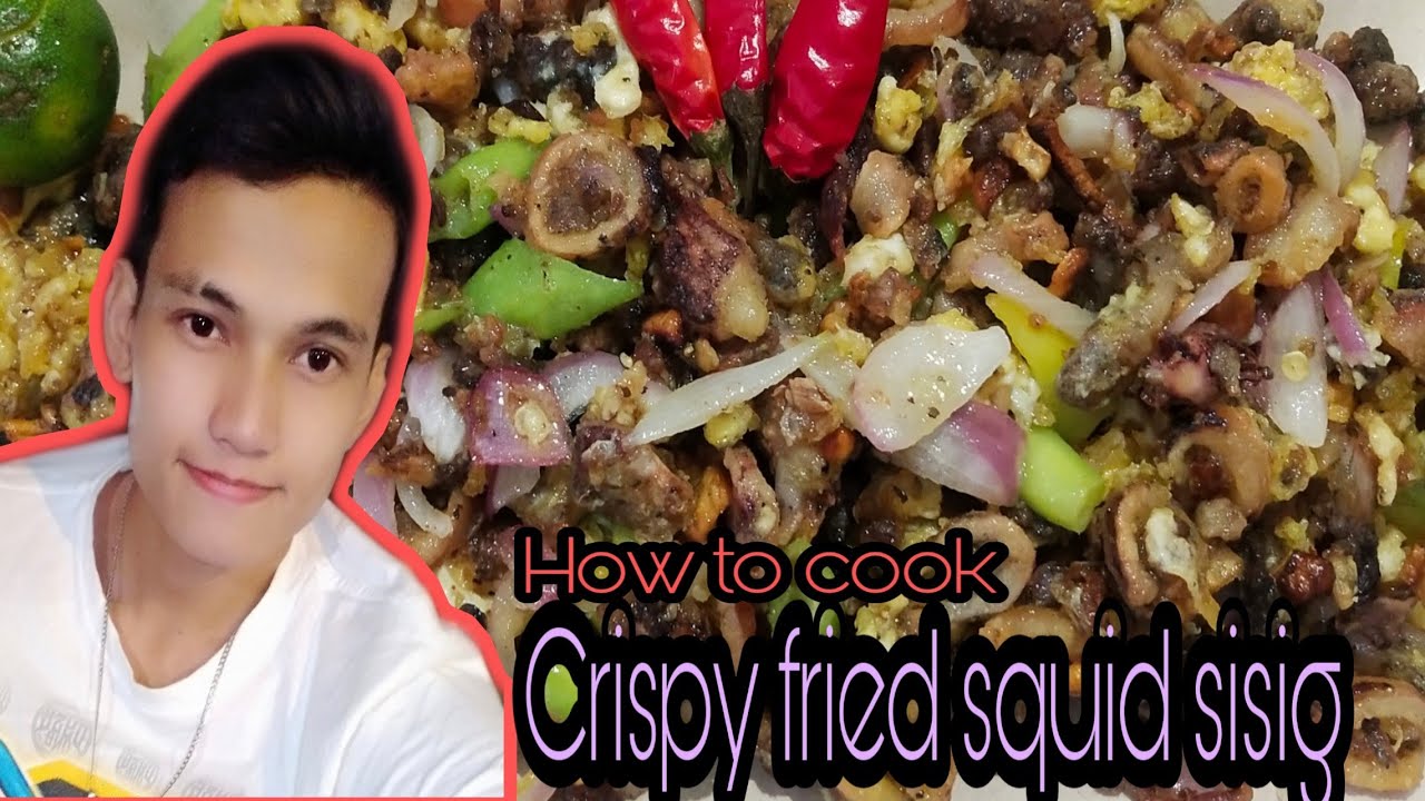 Crispy Fried Squid Sisig | Jrv tv