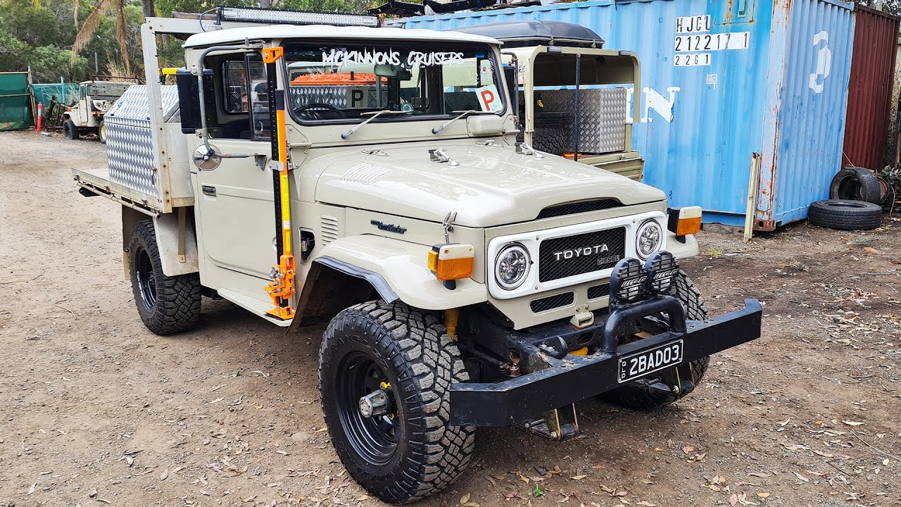 Ben's Bitsa and a favorite to the Mr Landcruiser yard.