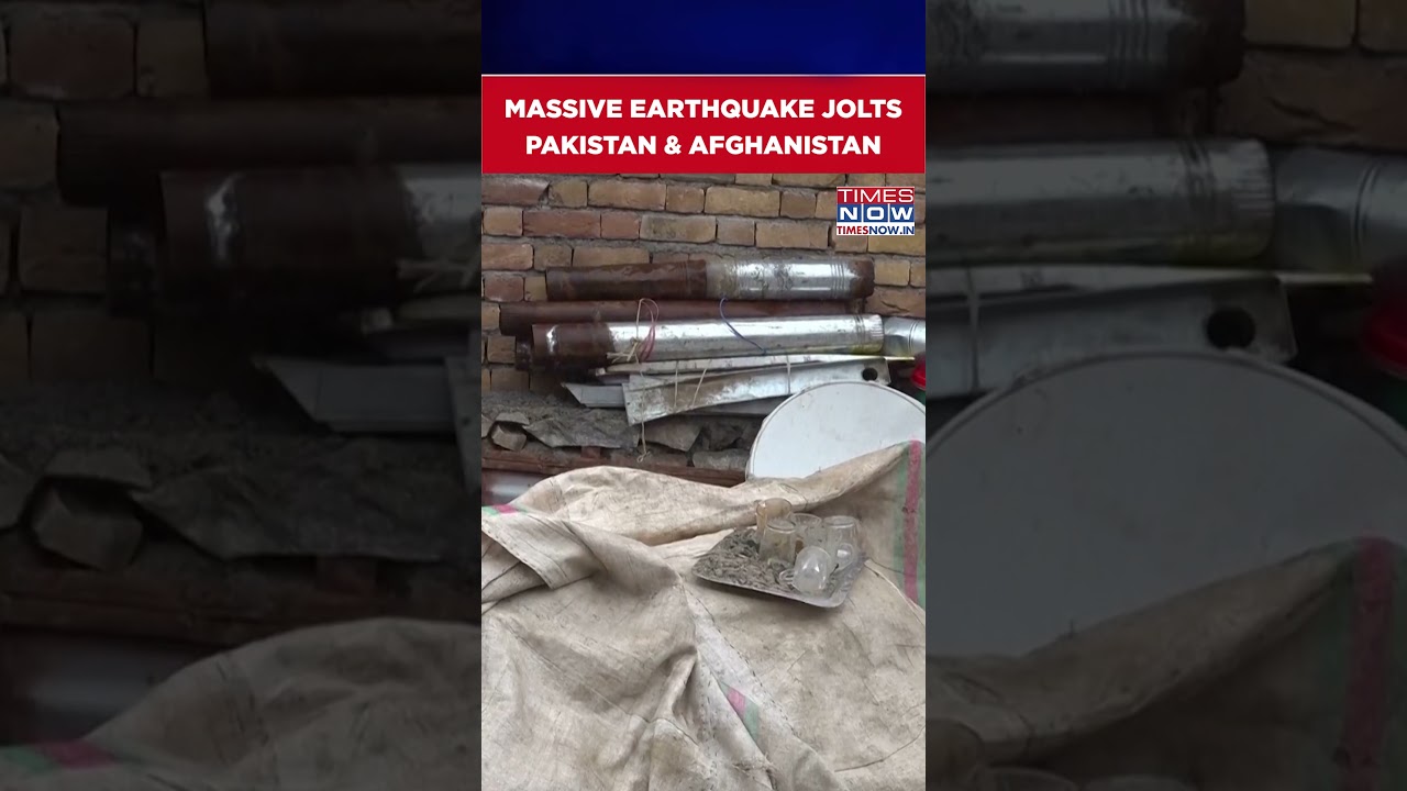 Afghan-Pak News: 5.9 Magnitude Quake Hits Afghanistan, Strong Tremors Felt Across North India#shorts