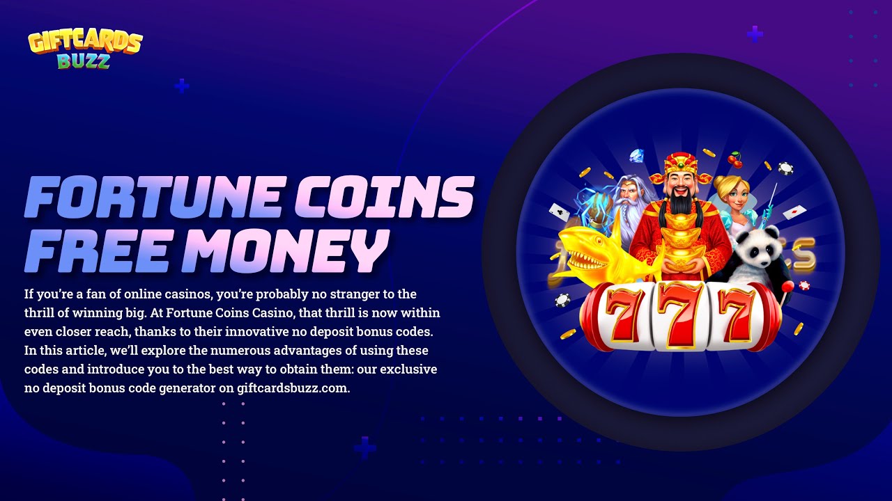 Fortune Coins No Deposit Bonus Code - Add Free Money Hack