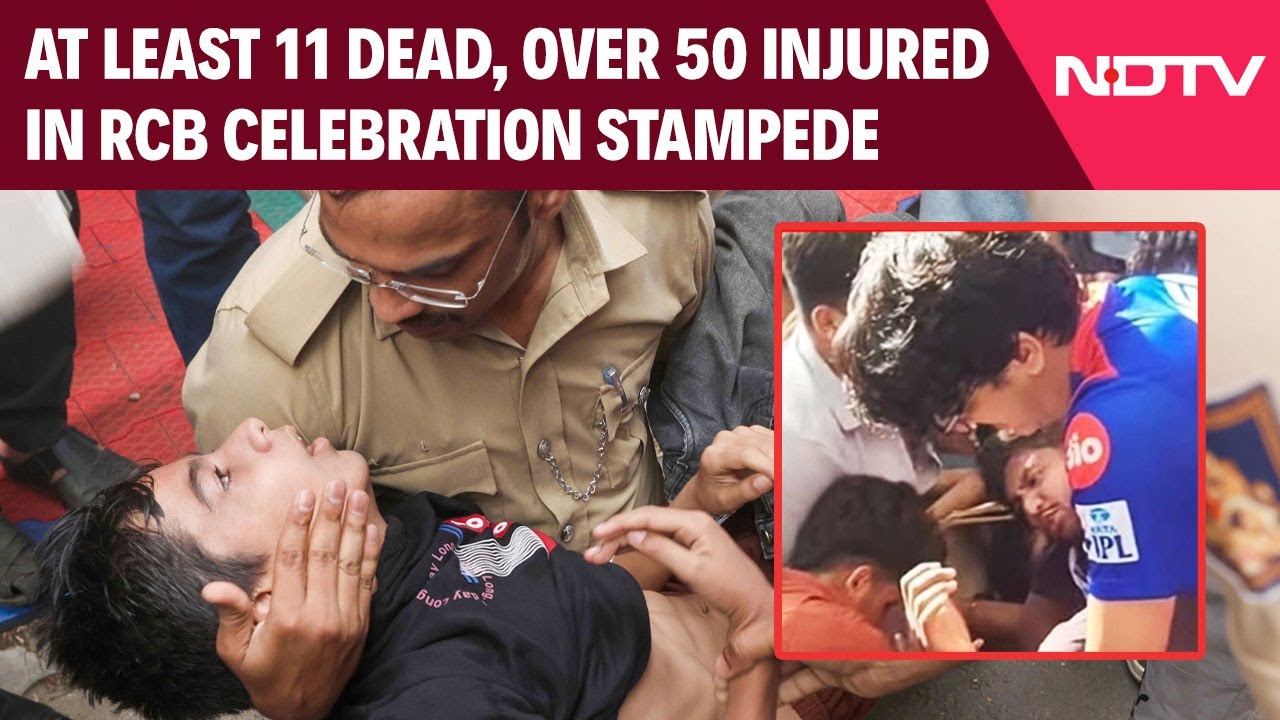 Stampede In Bangalore | 11 Dead In Stampede Outside Bengaluru Stadium Amid RCB Celebrations