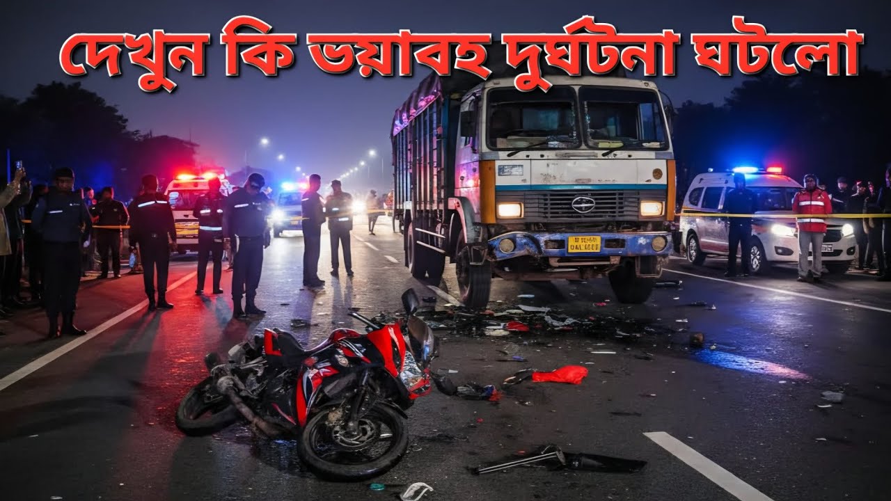 দেখুন কি ভয়াবহ দুর্ঘটনা😭 @KhadijasLifestyle786 