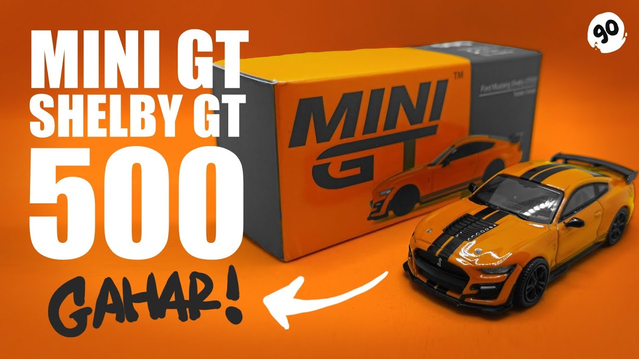 MUSTANG MEMANG GANTENG! 👑 Review Mini GT Mustang Shelby GT500.
