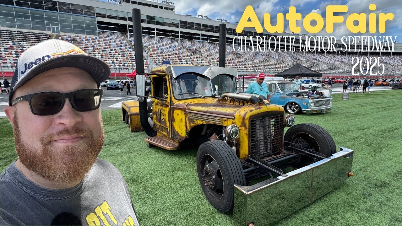 2025 AutoFair at Charlotte Motor Speedway: Rat Rods, Antique Cars, Muscle Cars & Swap Meet!
