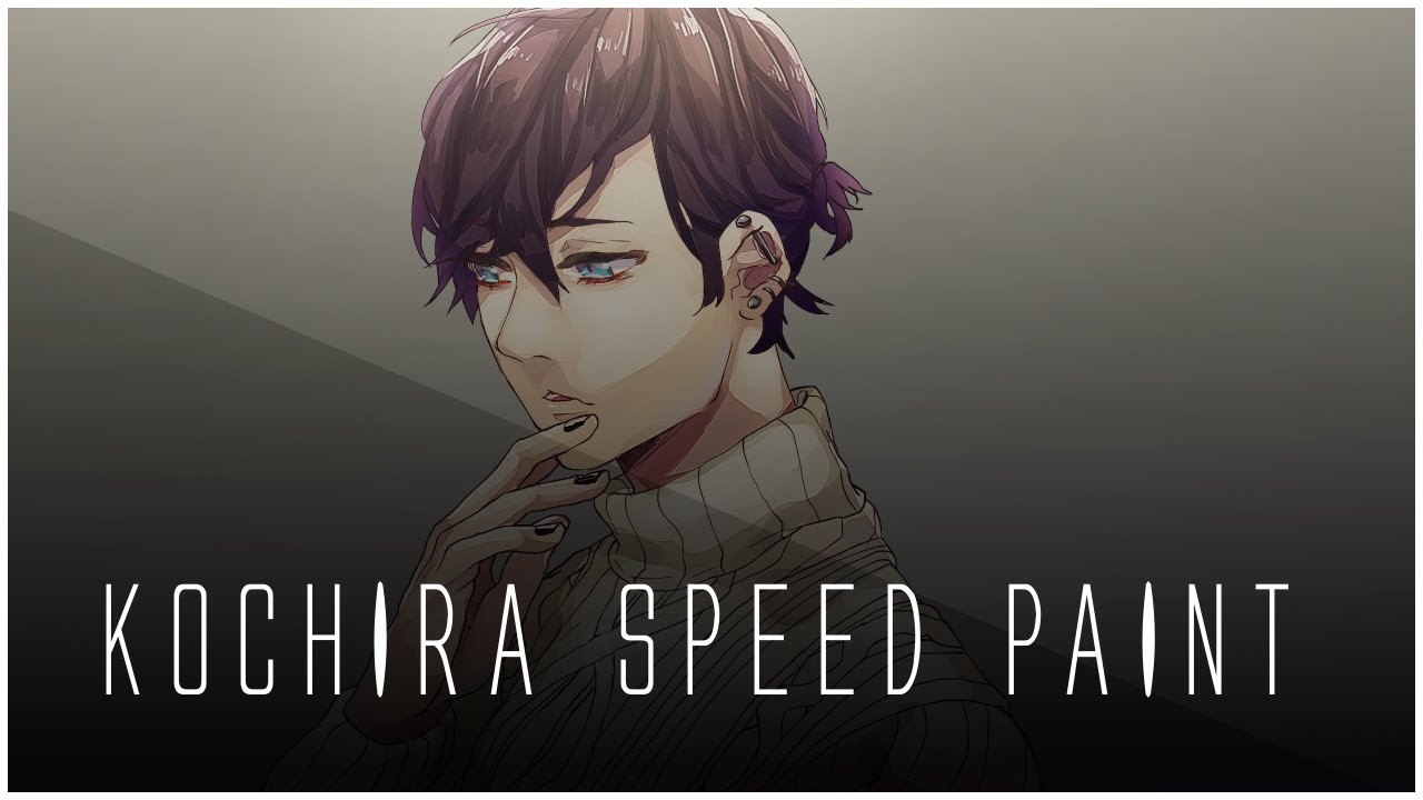 ▼『こちら・ Sasha』を描いてみた | GIMP Speed Paint ▲