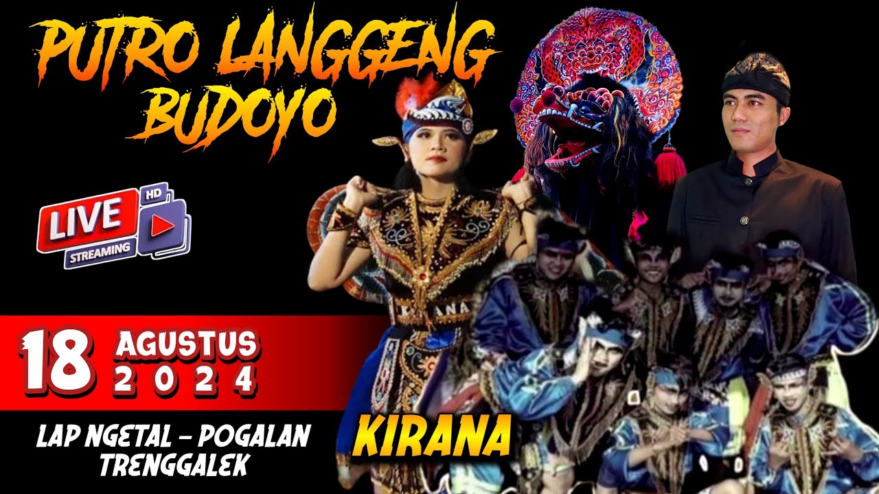 🔴 LIVE SIANG INI JARANAN PUTRO LANGGENG BUDOYO FT KIRANA DI LAP DS NGETAL KEC POGALAN TRENGGALEK