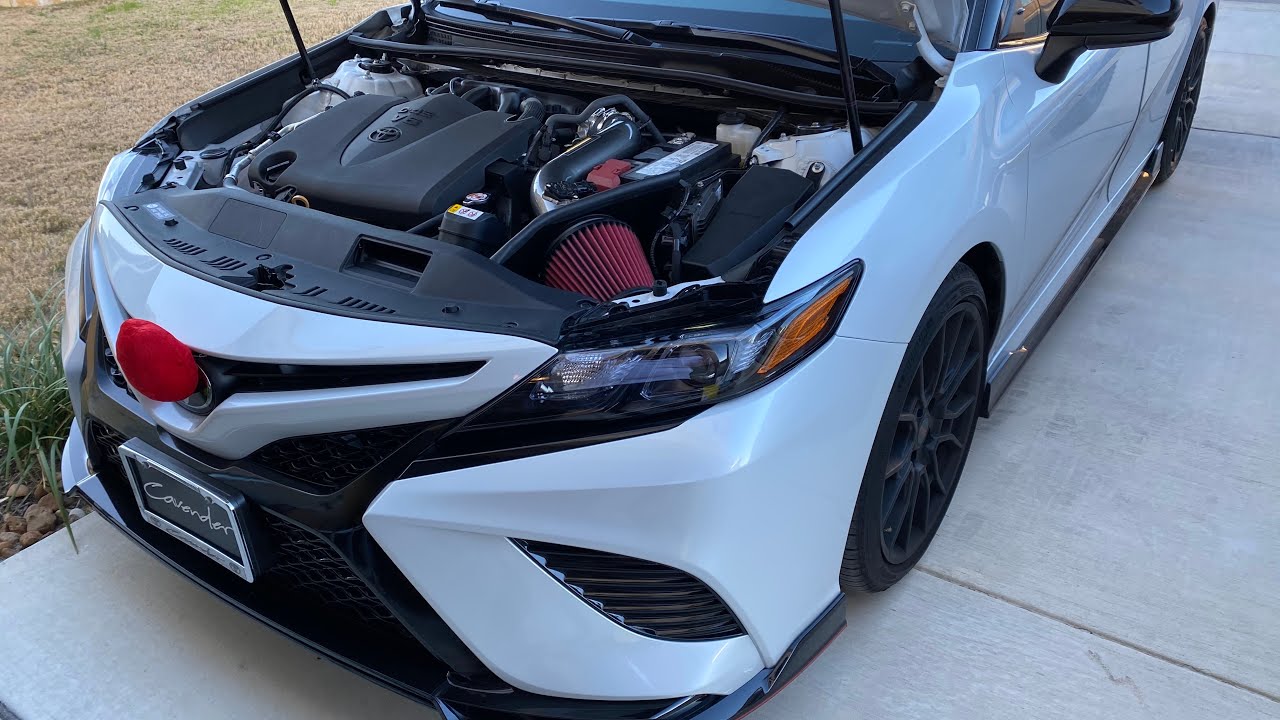 Cold Air Intake On My 2020 Toyota Camry TRD