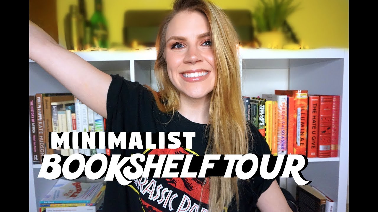 MINIMALIST BOOKSHELF TOUR 2019