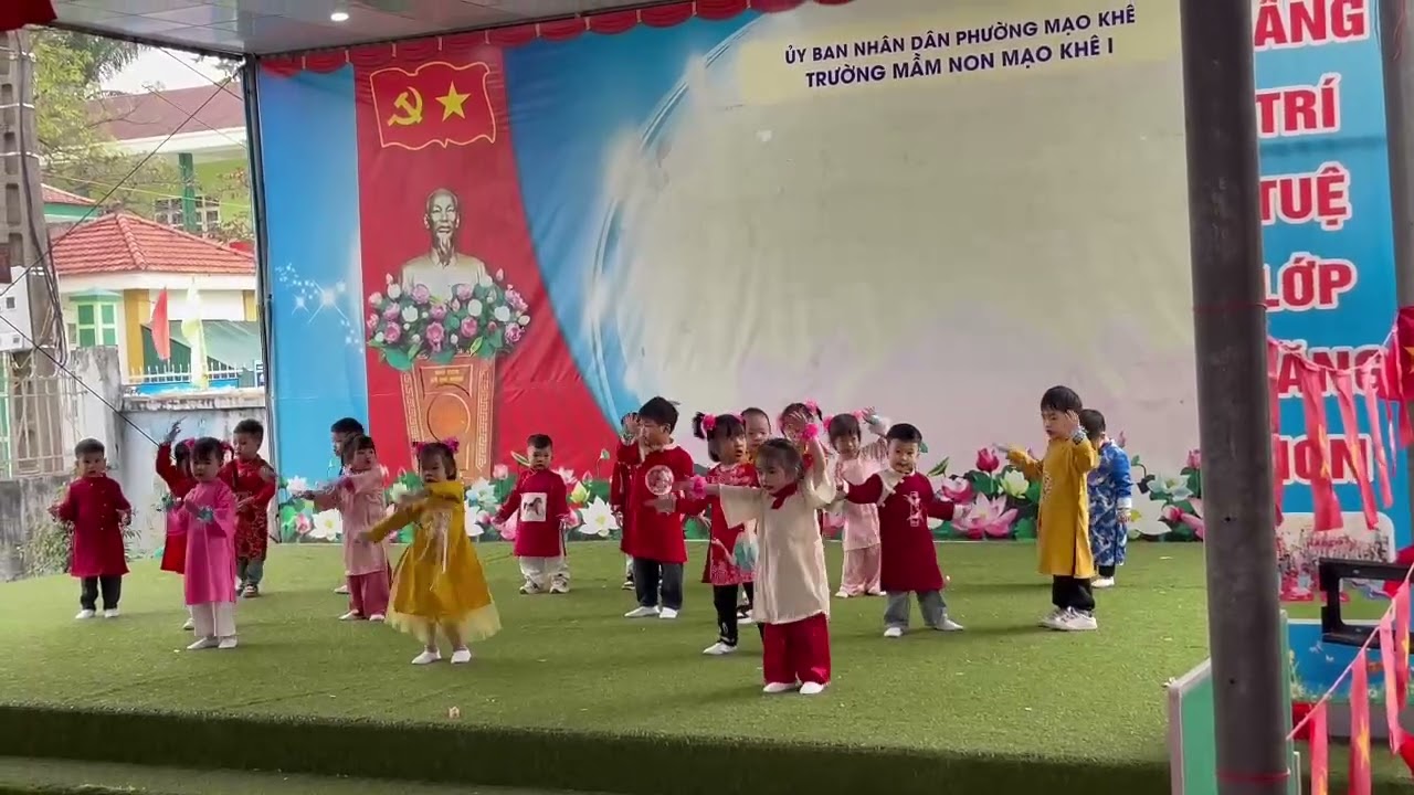 Mầm non xuân sơn múa tết 20262