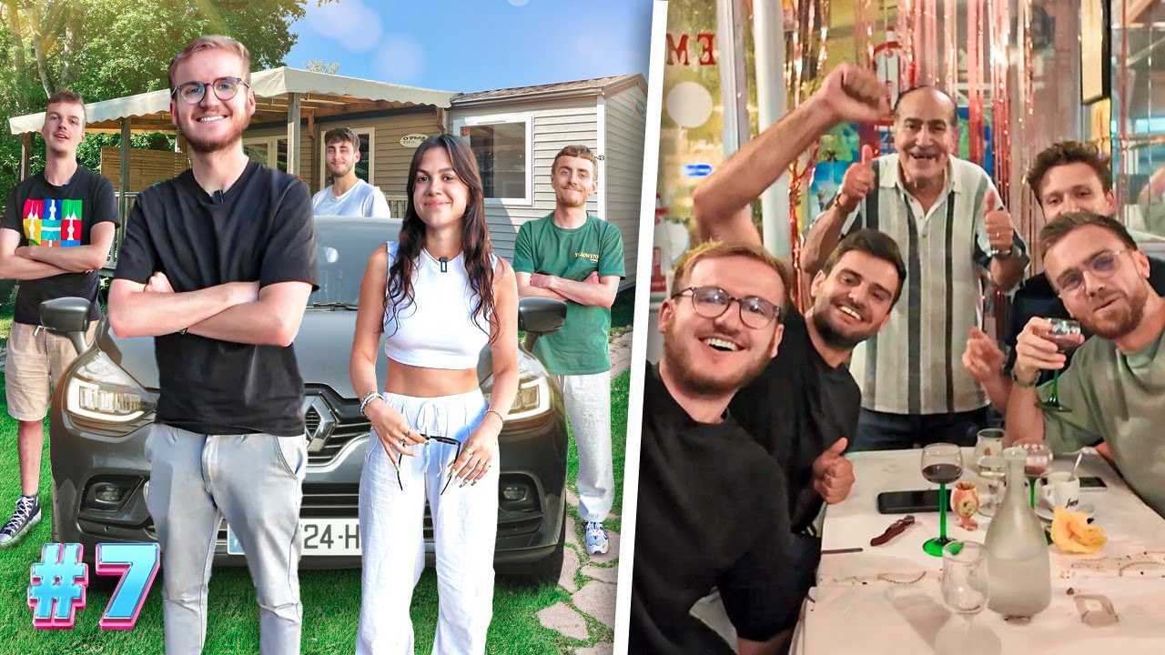 On quitte le camping + je rejoins mon frère dans un resto complètement fou