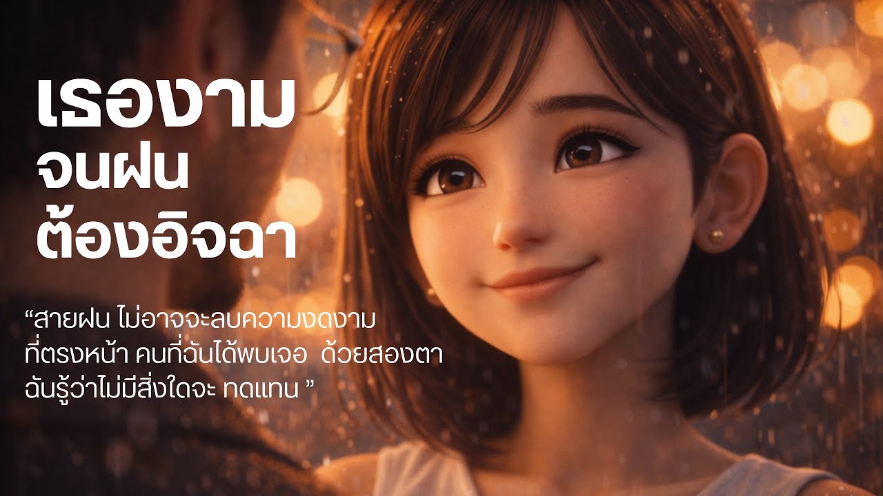 เพลงเพราะจากเอไอ I เพลง เธองาม จนฝนต้องอิจฉา