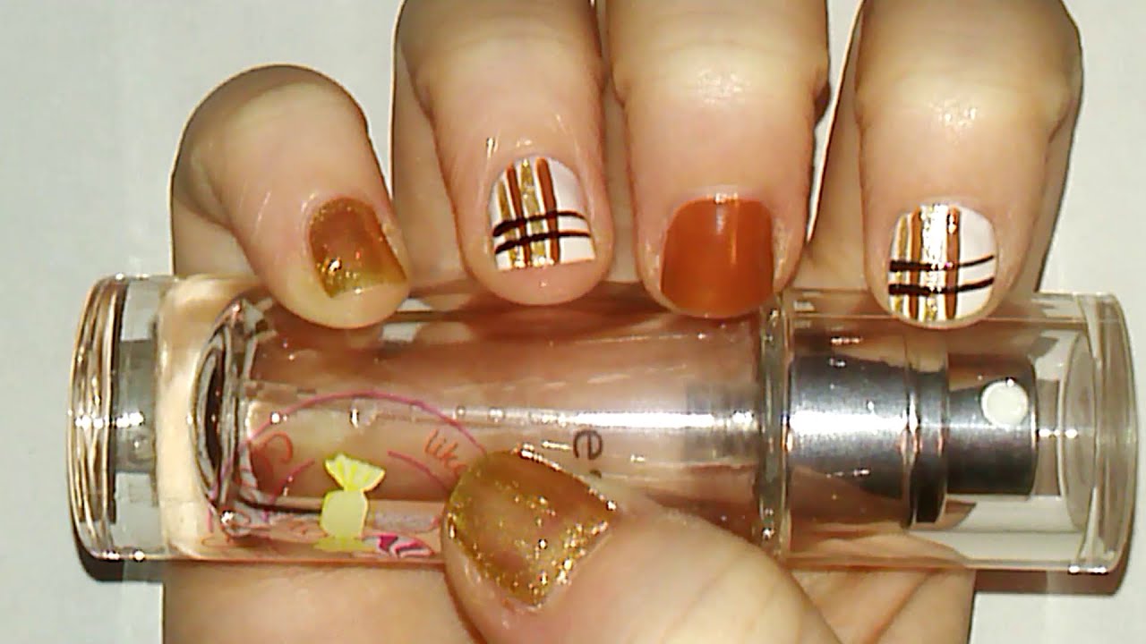 Striped Nail Art Tutorial | Samantha Beauty