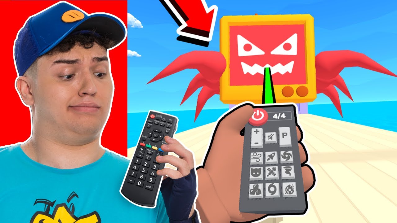 CONTROLO TUDO COM O CONTROLE REMOTO DE PODERES!! (TV Invasion)