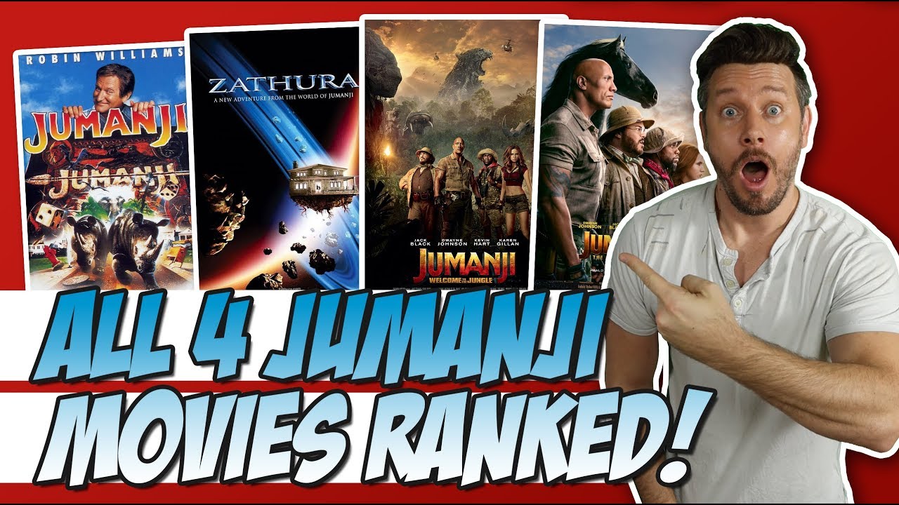 All 4 Jumanji Films Ranked!