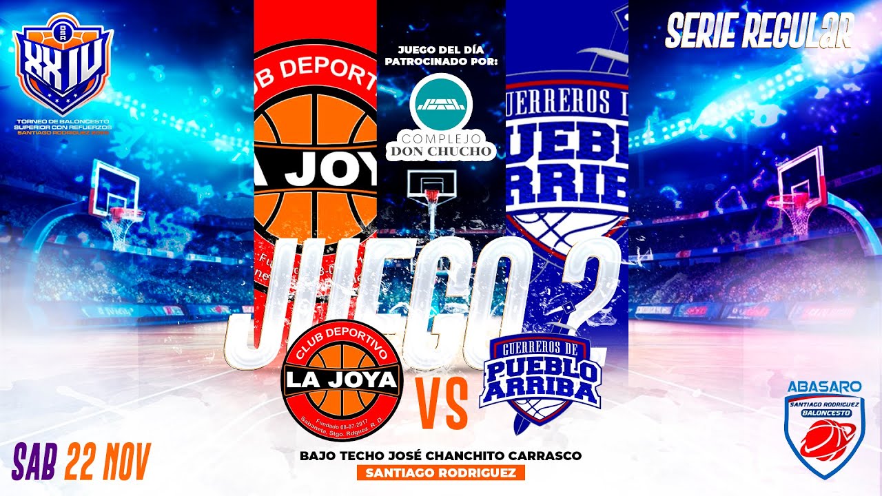 XXIV TORNEO DE BALONCESTO SUPERIOR CON REFUERZOS DE SANTIAGO RODRIGUEZ LA JOYA VS  CPA