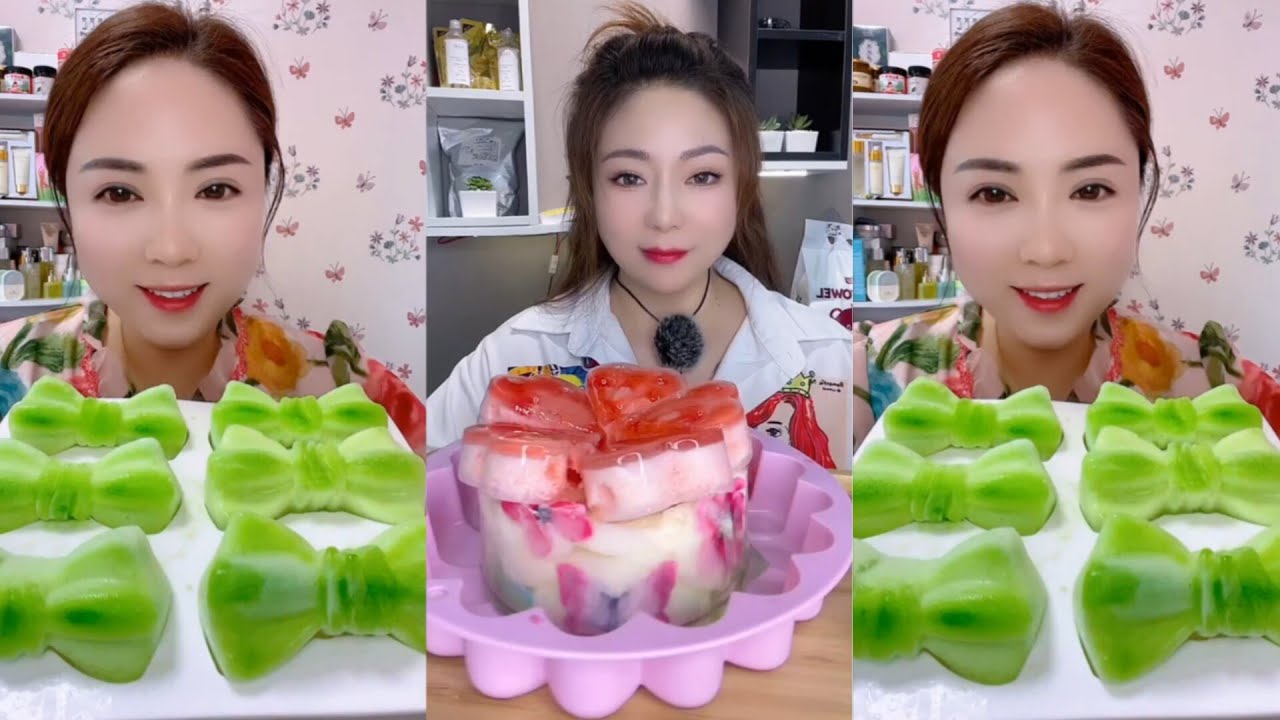 CRUNCHY ICE WITH COLORED FOAM |THIN FOAM ICE INSIDE #iceeating #asmr #asmrice #foam  #foamice