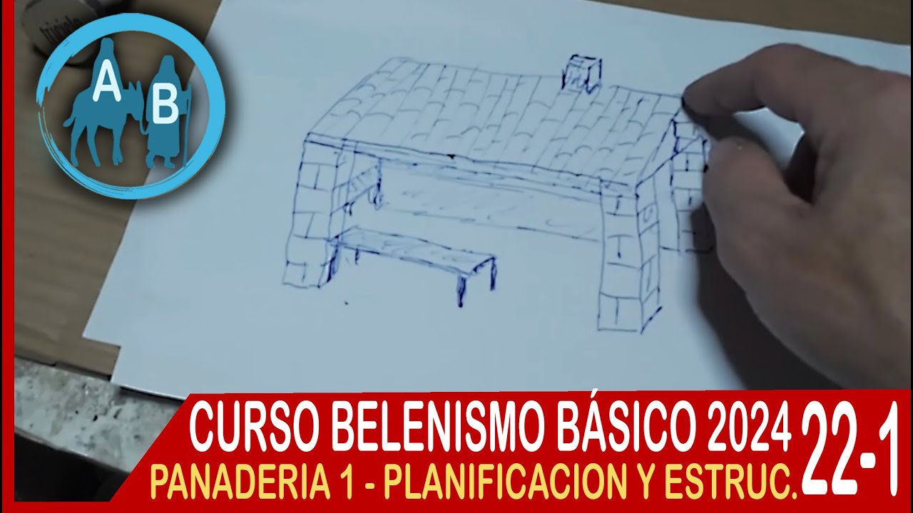 🟡 LECCI&Oacute;N 22-1 CURSO TALLER BELENISMO 2024 - LA PANADER&Iacute;A 1 - Planificaci&oacute;n y estructura principal