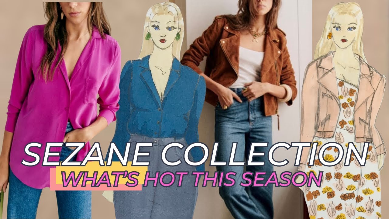 SEZANE COLLECTION | WINTER TO SPRING TRANSITIONAL WARDROBE |Sew Inspired (Part 1)