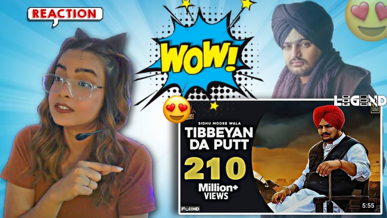 Reaction on ~ Tibbeyan Da Putt ~ Sidhu Moose Wala ~ The Kidd ~ Reaction Video