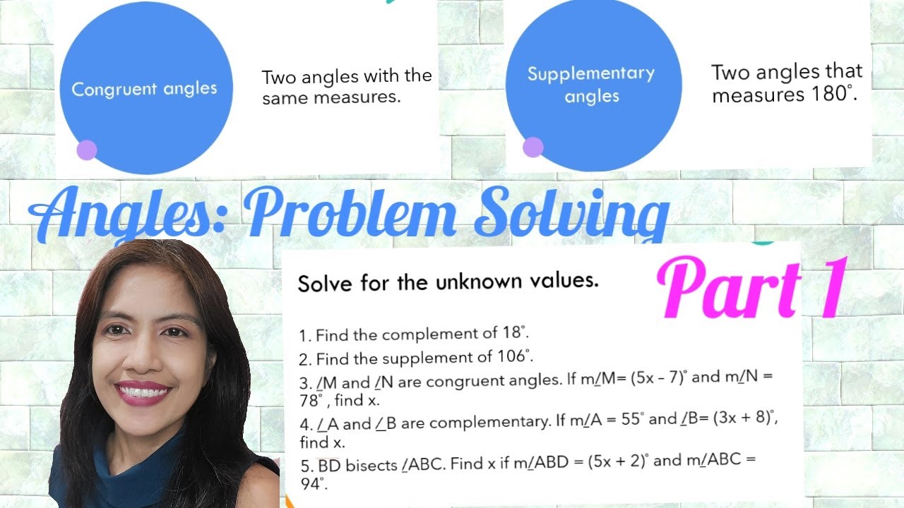 Angles: Problem Solving II Teacher Ai R