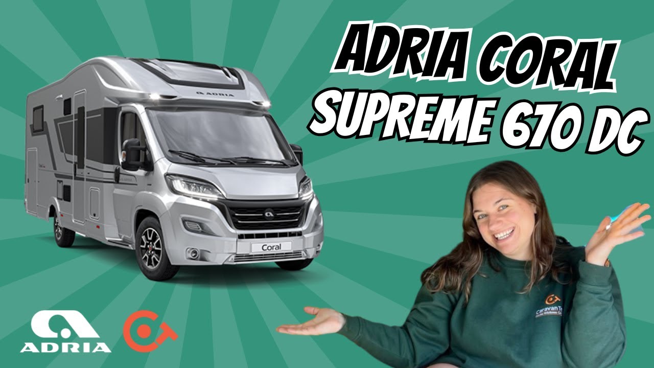 2024 Adria Coral Supreme 670 DC | Video Tour | Caravan Tech