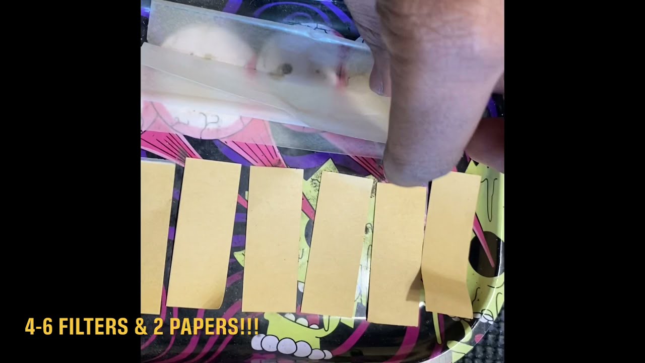 How to roll the perfect joint/spliff/dubbie