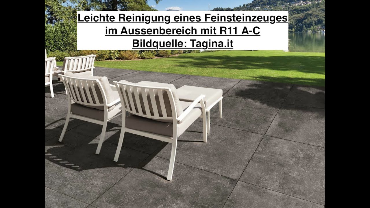 Feinsteinzeug R11 A-C leicht reinigen mit Schuhböcks