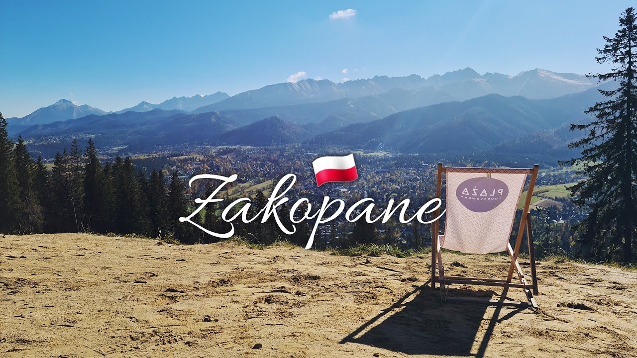 4K Виртуальная прогулка в Губалувку, увидеть красоты Польши |  Закопане, Польша