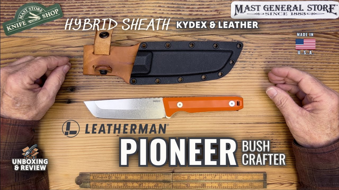 Leatherman сделал нож с фиксированным лезвием? Обзор Pioneer (Magnacut)
