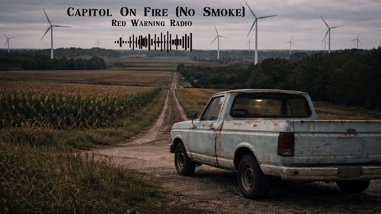 Red Warning Radio - Capitol On Fire (No Smoke)