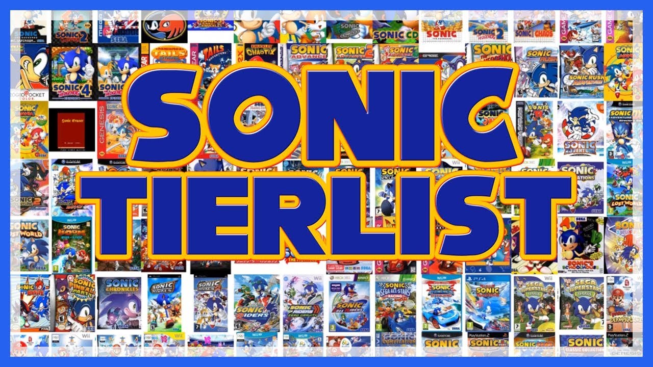 📊 TIERLIST von ALLEN SONIC-Spielen! 🦔