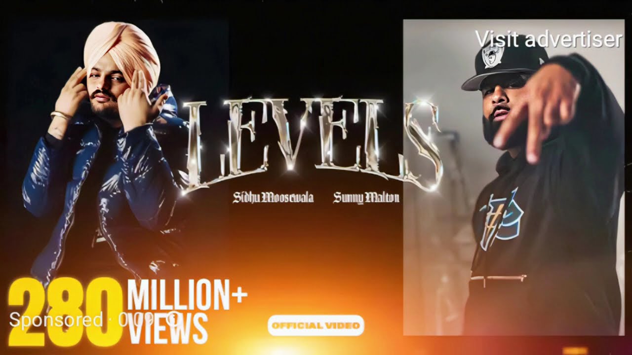 LEVELS - Official Video| Sidhu Moose Wala ft Sunny Malton | The Kidd 😓🥹🥲 #songs 