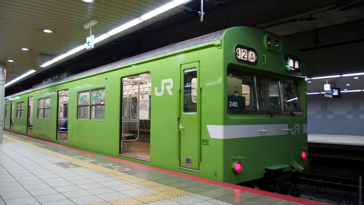 大和路線103系走行音　加茂〜JR難波