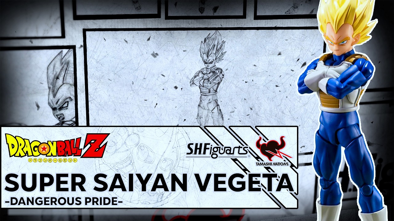 S.H Figuarts Super Saiyan Vegeta | Dangerous Pride