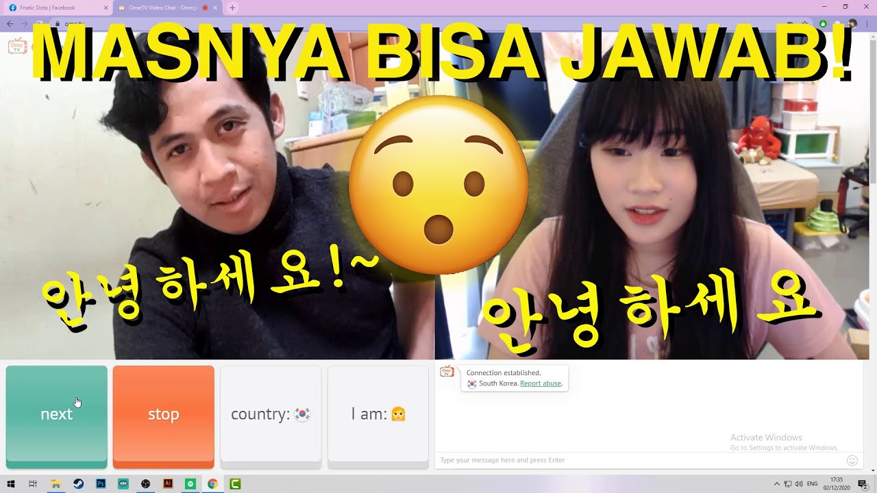 MAS INI BISA B.KOREA&MANDARIN! 😱| OMETV | Erika Su