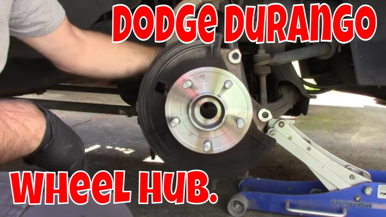 Замена ступицы переднего колеса Dodge Durango 2007 года.