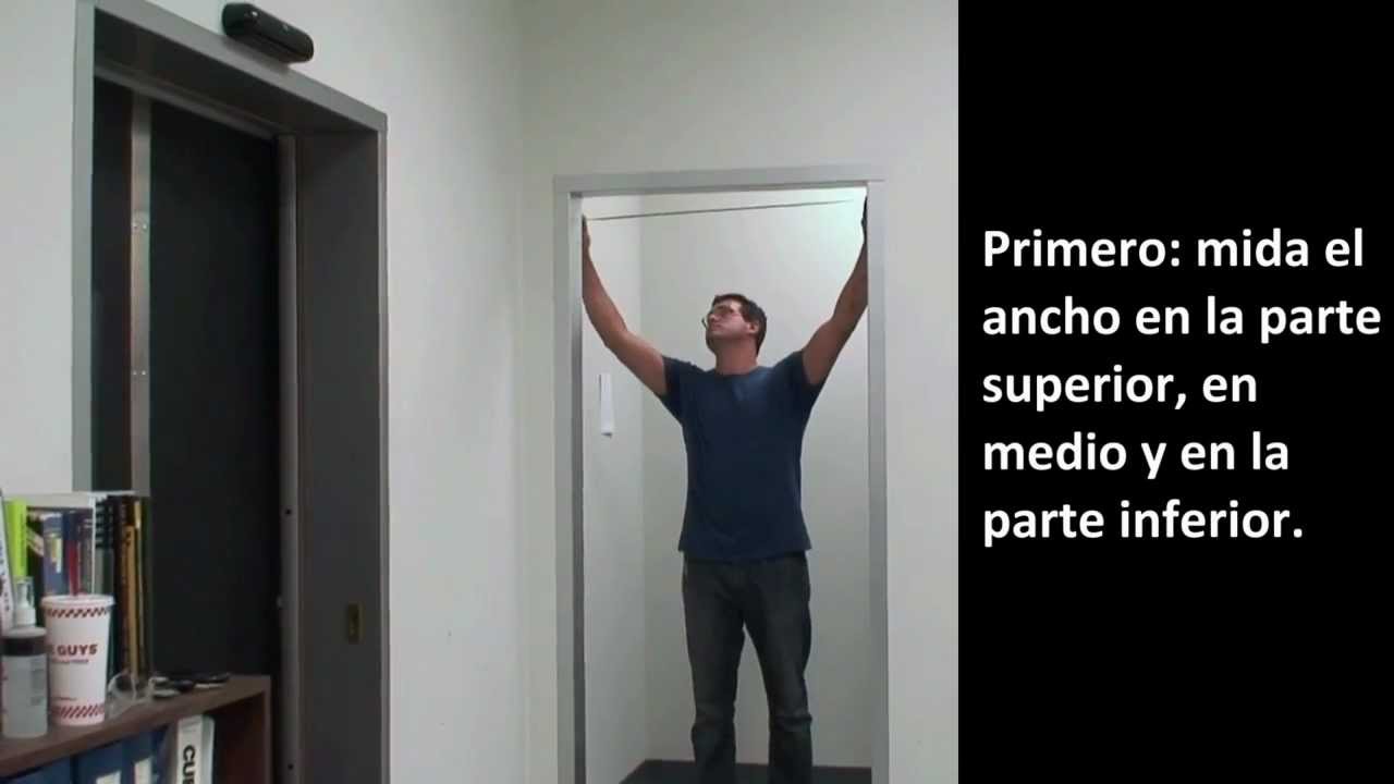 Midiendo Correctamente la Abertura de Su Puerta
