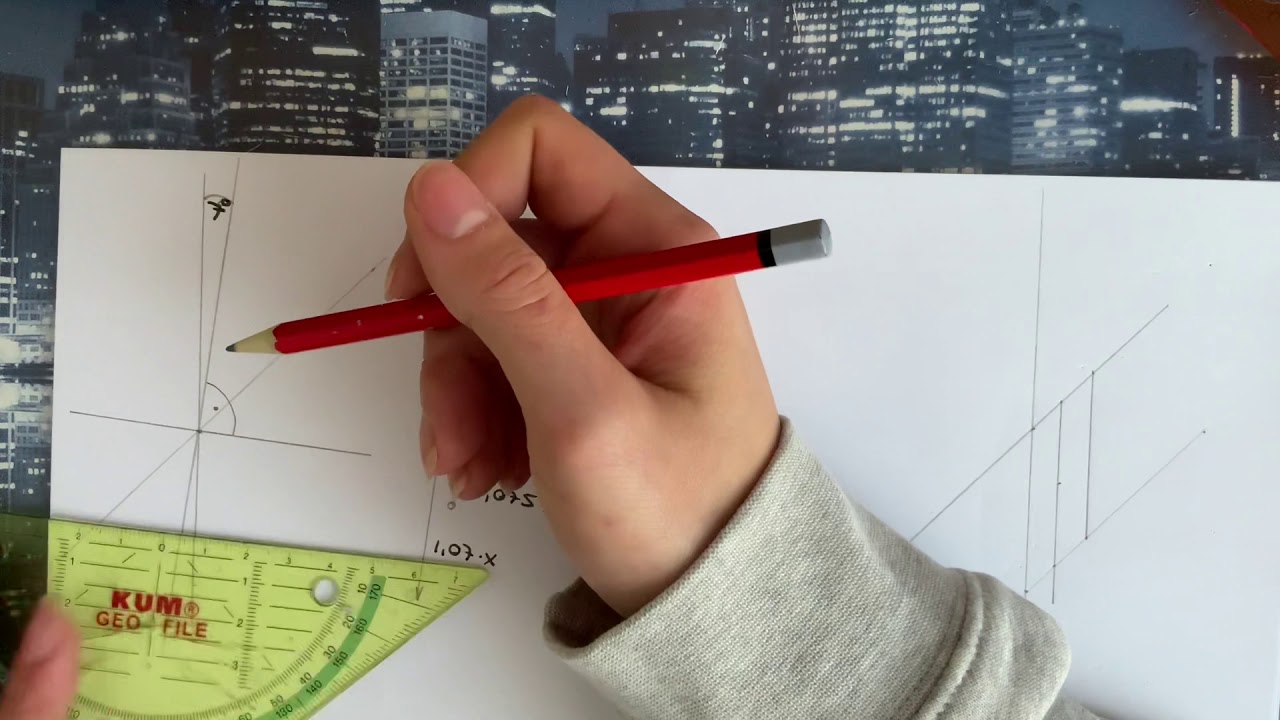 Konstruktion einer Ellipse in der Kabinettprojektion (Tutorial)