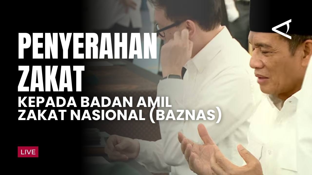 LIVE Penyerahan Zakat kepada Badan Amil Zakat Nasional (BAZNAS), Istana Negara, 13 Maret 2026
