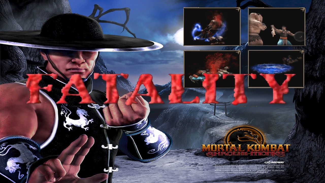 MORTAL KOMBAT SHAOLIN MONKS - ALL FATALITY KUNG LAO FULL HD