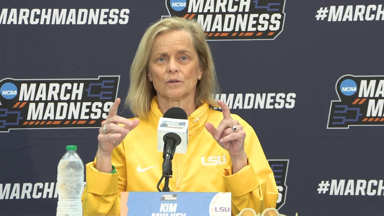 LSU Kim Mulkey NCAA press conference